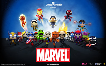 Little Big Planet: Marvel, game, funny, little big planet, marvel HD wallpaper