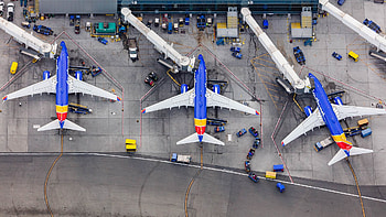 Los Angeles International Airport, Southwest Airlines HD wallpaper
