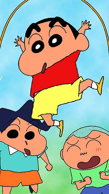 Shinchan For, Shinchan, Jump HD phone wallpaper