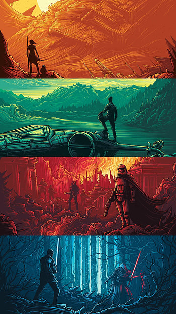 Star Wars universe, Thrilling adventures, Battle-ready heroes, Iconic franchise HD phone wallpaper