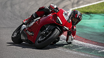 Ducati Panigale V2 High-Speed Cornering, vehicle, Ducati Panigale V2 HD wallpaper