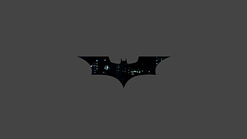 The Dark Knight (2008) - Official OST Cover - Q, DC Comics, minimalist, movie, Batman HD wallpaper