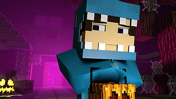 Trick or Treat - Minecraft Animation (Halloween Special!) HD wallpaper