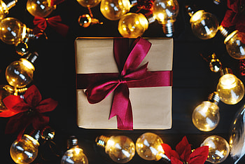 Gift, year, season, new HD wallpaper