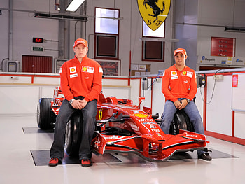 Felipe Massa, Kimi Raikkonen HD wallpaper