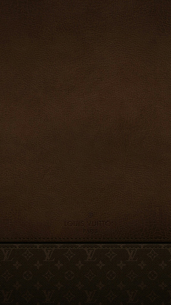 Brown Leather Louis Vuitton HD phone wallpaper