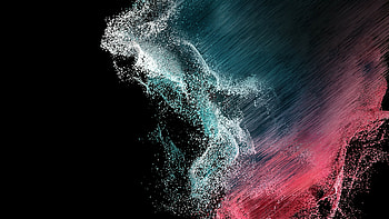 Samsung Galaxy S22, Android 12, dusk fade-out effect, abstract HD wallpaper