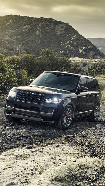 SUV, black car, vehicle, car HD phone wallpaper