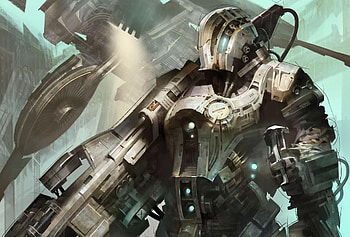 Fantasy, Robot, Mechanism, Cyborg HD wallpaper