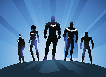 Superheroes Minimalism , superheroes, minimalism HD wallpaper