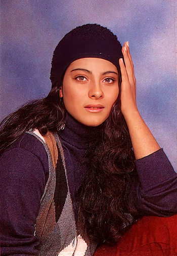 Kajol, vintage, Bollywood HD phone wallpaper