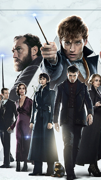 Movie, Crimes of Grindelwald, Magical fantasy, Wondrous beasts HD phone wallpaper