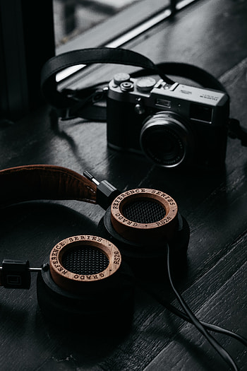 Dark, Music, Heads, Table, Retro, Camera, Audio HD phone wallpaper