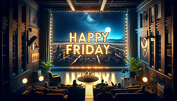 Celebratory Happy Friday Night, friday, Happy Friday, modern interior, entertainment HD wallpaper