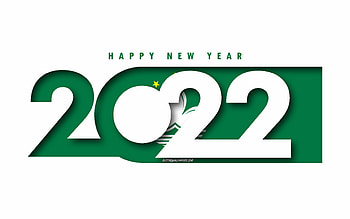 Happy New Year 2022 Macau, white background, Macau 2022, Macau 2022 New Year, 2022 concepts, Macau, Flag of Macau HD wallpaper