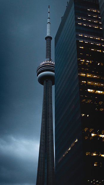 CN Tower, Canada, Niagara Falls, Mr. Hudson HD phone wallpaper