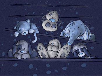 Art, Toys, Plush, Shelf, Children's Happiness HD wallpaper