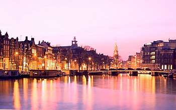 Amsterdam Skyline, , Canal views, Travel inspiration HD wallpaper