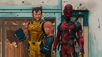 Deadpool And Wolverine Duo Reborn, wolverine, deadpool, deadpool-and-wolverine, deadpool-3, movies, superheroes, art, artwork, digital-art, artstation HD wallpaper