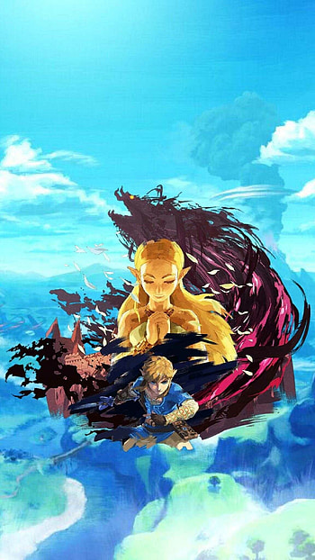 Legend of Zelda, Breath of the Wild, , Captivating landscapes HD phone wallpaper