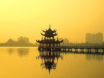 Rivers, Bridges, Architecture, Asia HD wallpaper