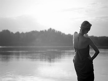 A Better Tomorrow, model, graphy, woman, black and white HD wallpaper