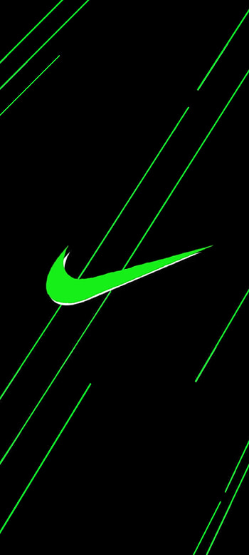 Nike Green, Black HD phone wallpaper
