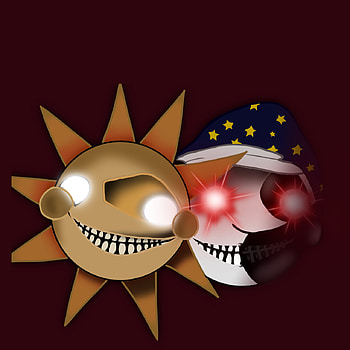 Sunrise, Moondrop FNaF, SB HD phone wallpaper