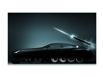Fun Car, fun, car, funny, rocket HD wallpaper