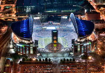 Lumen Field stadium, Seattle HD wallpaper