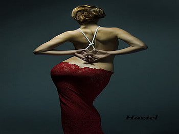 pearls, fashion, model, hide, red HD wallpaper
