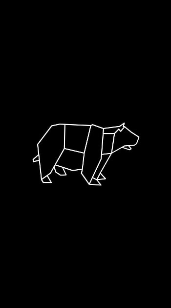 Bear, ardtun, art, hayvan, ayı, hayvanlar HD phone wallpaper