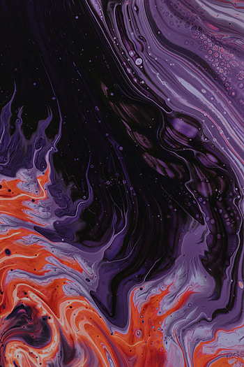 Abstract, Paint, Liquid, Mixing, Spread, Spread Out, Acrylic Paints HD phone wallpaper