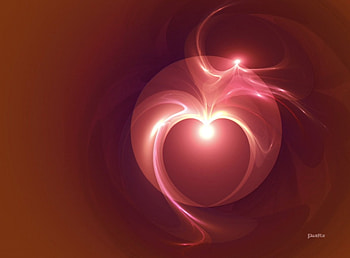 passions heart, heart, abstract, 3d, light HD wallpaper