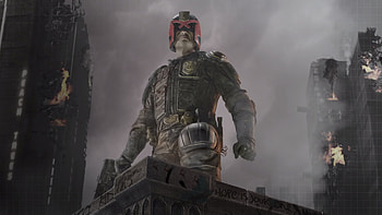 Judge Dredd, End of the world, Italian cinema, Dystopian future HD wallpaper