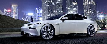 Wide-screen, XPeng P7 Sedan HD wallpaper