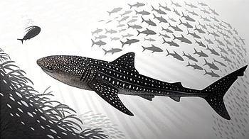 Whale Shark in Stunning Ultra, whale shark, fish, underwater, ocean, marine life HD wallpaper