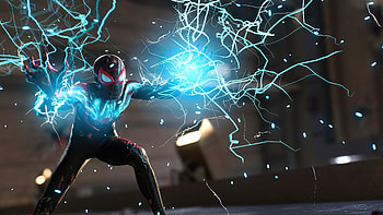 Miles Morales in Marvel's Spider-Man 2, Miles Morales, video game, Marvel's Spider-Man 2 HD wallpaper
