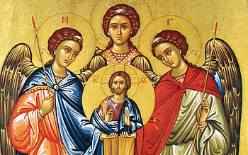Saint Archangels, Saint, wings, Archangels, Jesus Christ HD wallpaper