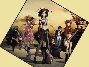 Haruhi Band, music, girls, anime, boys HD wallpaper