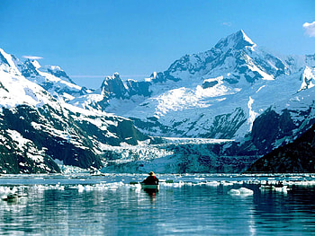 Nature, Water, Ice, Rocks, Boat, Human, Person, Cold HD wallpaper