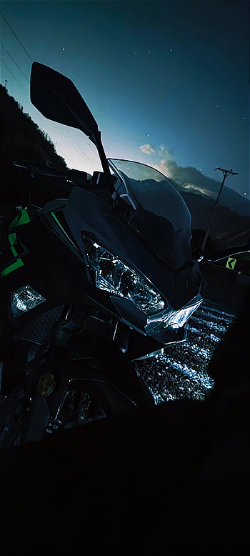 Ninja 400, motorcycle, kawasaki, moto HD phone wallpaper