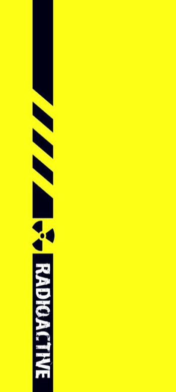 Radioactive, parallel, caution HD phone wallpaper