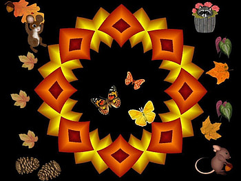 Butterflies, abstract, butterfly, animals HD wallpaper