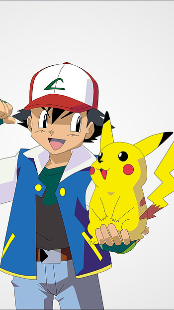 Ash And Pikachu, Pokemon, Thunderbolt, Pikachu, Ash HD phone wallpaper