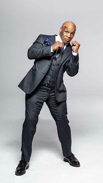 Mike Tyson, Striking , Athletic prowess, Powerful presence HD phone wallpaper