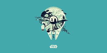 Star Wars Minimalism , star-wars, artist, artwork, digital-art, minimalism HD wallpaper