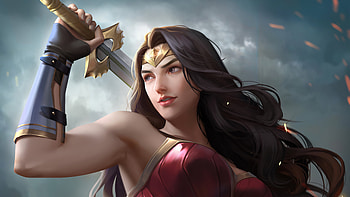 wonder Woman 2020, wonder-woman, superheroes, artwork, artstation HD wallpaper