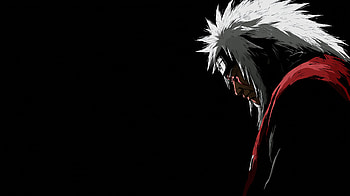 Jiraiya Naruto Anime – Dark Silhouette Art, Anime, Naruto, Jiraiya (Naruto), black anime HD wallpaper