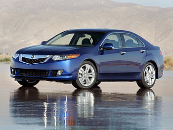 Auto, Mountains, Acura, Cars, Reflection, Side View, Style, Akura, 2009, Tsx, V6, Wet Asphalt HD wallpaper